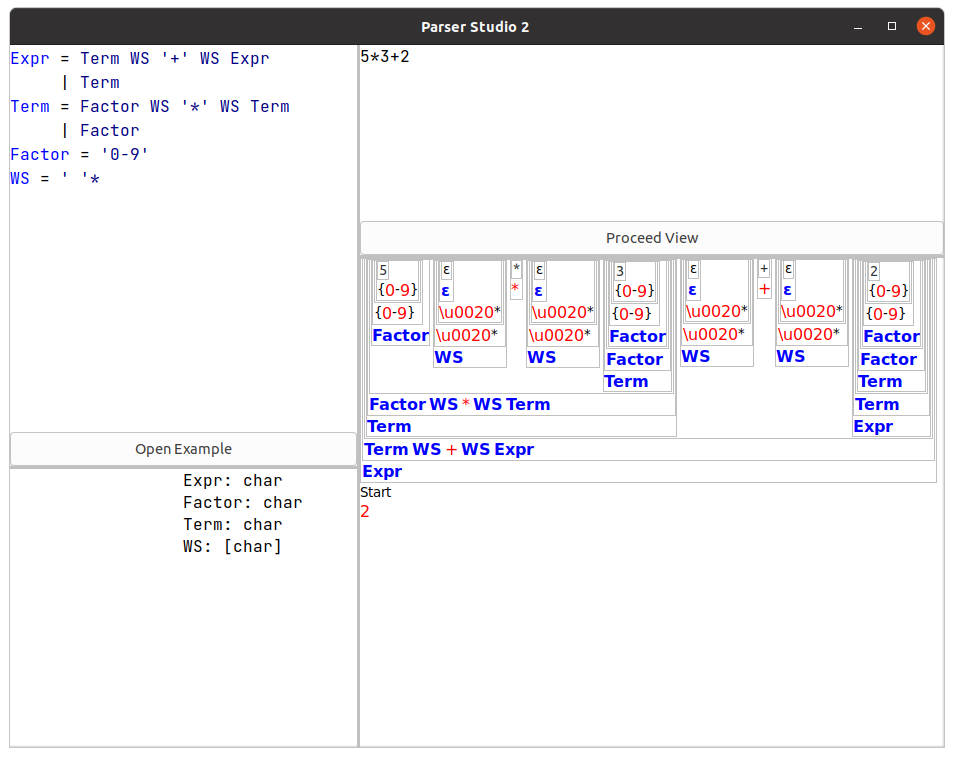 Parser studio